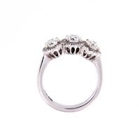 Ringe Crivelli Dame TRILOGY in Gold Diamante 1.02 Ct 017-2171 - 017-2171